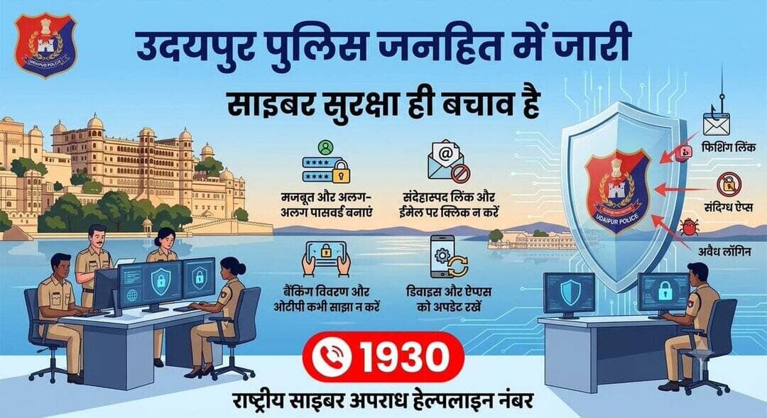 सावधान रहें, सुरक्षित रहें! 🛡️
📞 यदि आप किसी साइबर धोखाधड़ी (Online Fraud) का शिकार होते हैं, तो बिना देर किए तुरंत राष्ट्रीय साइबर अपराध हेल्पलाइन नंबर 1930 पर कॉल करें या https://t.co/nbITx1ZYLd पर अपनी शिकायत दर्ज कराएं।
आपकी सुरक्षा, हमारी प्राथमिकता। https://t.co/Pnmv2SfAqP
