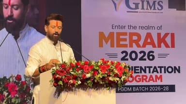 GNIOT ग्रुप ऑफ इंस्टीट्यूशंस में पीजीडीएम बैच 2026–28 के लिए ‘मेराकी 2026’ ओरिएंटेशन कार्यक्रम का भव्य आयोजन
ग्रेटर नोएडा: GNIOT ग्रुप ऑफ इंस्टीट्यूशंस द्वारा पीजीडीएम (PGDM) बैच 2026–2028 के नवप्रवेशी विद्यार्थियों के स्वागत हेतु ‘मेराकी 2026’ ओरिएंटेशन कार्यक्रम का भव्य आयोजन किया गया। कार्यक्रम का उद्देश्य नए विद्यार्थियों को संस्थान की शैक्षणिक संस्कृति, मूल्यों, उद्योग जगत की अपेक्षाओं और करियर के अवसरों से परिचित कराना था।
इस अवसर पर संस्थान के वरिष्ठ अधिकारियों, फैकल्टी सदस्यों एवं अतिथियों ने विद्यार्थियों का स्वागत करते हुए उन्हें उज्ज्वल भविष्य के लिए प्रेरित किया। कार्यक्रम में विद्यार्थियों को अकादमिक उत्कृष्टता, नेतृत्व क्षमता, नवाचार और व्यक्तित्व विकास के महत्व से अवगत कराया गया। साथ ही उन्हें संस्थान की विभिन्न गतिविधियों और उपलब्ध सुविधाओं की भी जानकारी दी गई।
#GNIOT #Meraki2026 #PGDM2026 #OrientationProgram #GreaterNoida #ManagementEducation #FutureLeaders #CareerGrowth #StudentOrientation #HigherEducation #NCRExpressNews