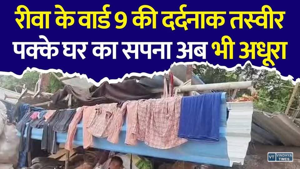 रीवा में विकास के दावों की खुली पोल! सड़क किनारे झोपड़ियों में रहने को मजबूर परिवार
#Rewa #PMAwasYojana #PradhanMantriAwasYojana #HousingForAll #RewaNews #MadhyaPradesh #MPNews #PoorFamilies #SlumLife #Development #BreakingNews #HindiNews #LatestNews #SocialIssue #GroundReport