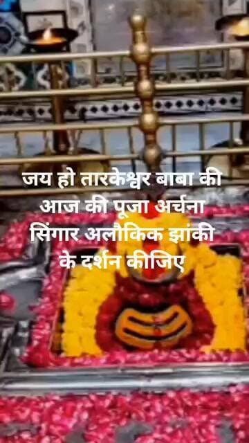जय हो तारकेश्वर बाबा की आज की पूजा अर्चना सिंगार अलौकिक झांकी के दर्शन कीजिए।