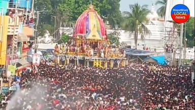 #କାଳିଆ ରଥରେ ଶ୍ରଦ୍ଧାଲଡୁ ବଣ୍ଟନ.....#ଏକ ନିଆରା ପରମ୍ପରା....