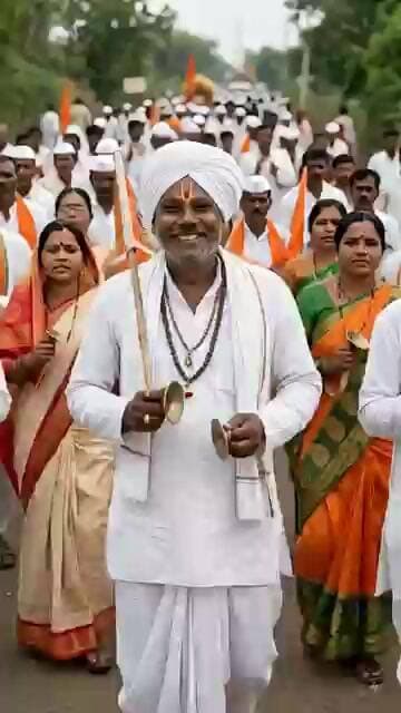 पंढरीचे वारकरी..