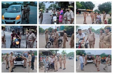 #Etawahpolice
⏭️SSP इटावा @BrijeshS_211 के निर्देशन में जनपदीय कानून एवं सुरक्षा व्यवस्था को सुदृढ़ बनाये रखने हेतु समस्त थाना प्रभारी/थानाध्यक्ष, चौकी प्रभारी द्वारा मय पुलिस बल के अपने-अपने थाना क्षेत्रान्तर्गत चलाया गया संदिग्ध व्यक्ति/वाहन चेकिंग अभियान। https://t.co/ZGO29ijfTZ