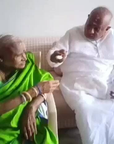 ಚೆನ್ನಮ್ಮ ಹಾಗೂ ದೇವೇಗೌಡರ ದಾಂಪತ್ಯದ ಮತ್ತೊಂದು ಅಪರೂಪದ ವೀಡಿಯೋ