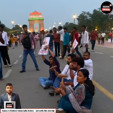 प्रोटेस्ट को देखते हुए संसद भवन पर बढ़ाई गई सुरक्षा #jantarmantar #delhinews #salamimdia18 #viralvideo #news #reel #shor