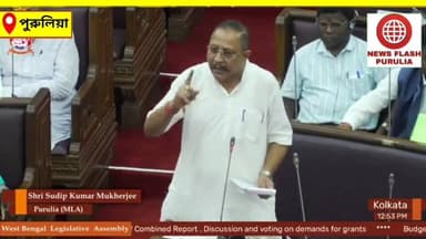 'যত খুশি ফি নয়'— প্রাইভেট ডাক্তারদের ভিজিটের ফি বেঁধে দেওয়ার দাবিতে বিধানসভায় সরব পুরুলিয়ার বিধায়ক সুদীপ মুখার্জী।