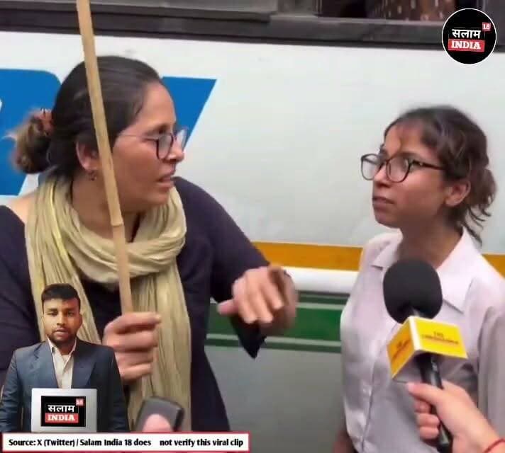 छात्रों को बुरी तरह पीट रही पुलिस #jantarmantar #delhinews #salamimdia18 #viralvideo #news #reel #shorts