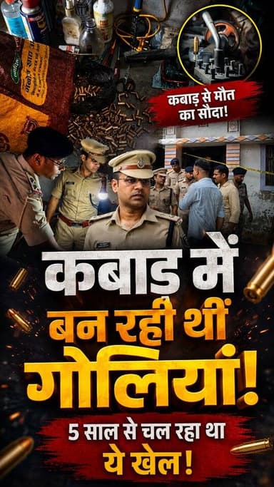 मोतिहारी में पहली बार मिली कारतूस की फैक्ट्री, पांच साल से चल रहा था अवैध हथियारों का खेल
MotihariNews #PurbiChamparan #Bihar #BiharNews #CrimeNews #CartridgeFactory