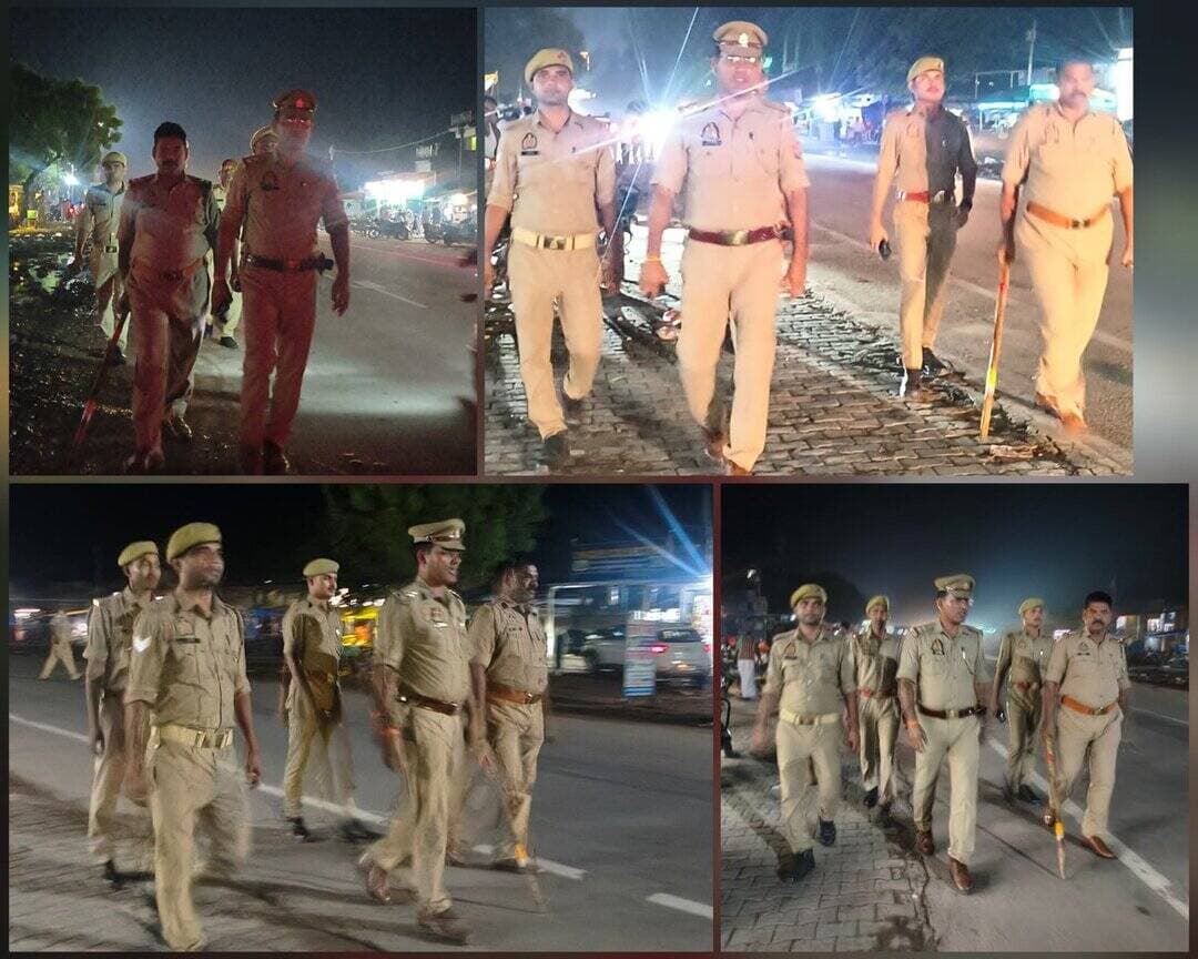 जनपद में अपराध-नियंत्रण व आमजन में सुरक्षा की भावना जागृत करने के दृष्टिगत <nis:link nis:type=tag nis:id=spbahraich nis:value=SPBahraich nis:enabled=true nis:link/> के निर्देशन में थाना रिसिया पुलिस द्वारा भीड़-भाड़ वाले स्थानों तथा मिश्रित आबादी वाले संवेदनशील क्षेत्रों में किया गया पैदल गश्त।
<nis:link nis:type=tag nis:id=uppolice nis:value=UPPolice nis:enabled=true nis:link/> https://t.co/8QmjGVFZFe