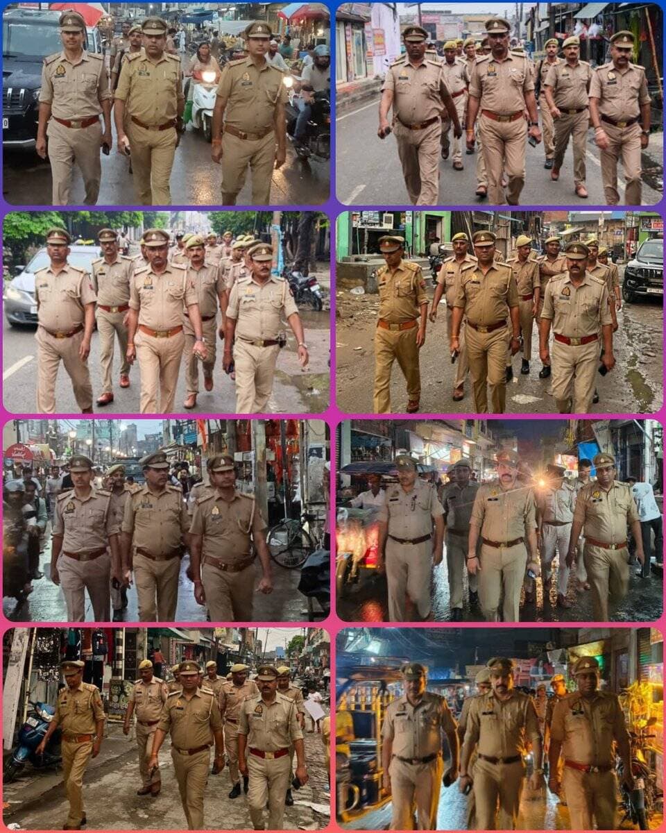 <nis:link nis:type=tag nis:id=baghpatpolice nis:value=baghpatpolice nis:enabled=true nis:link/>
<nis:link nis:type=tag nis:id=footpatrolling nis:value=FootPatrolling nis:enabled=true nis:link/>
पुलिस अधीक्षक बागपत के निर्देशन में बागपत पुलिस द्वारा जनपद में अपराध नियंत्रण/शांति एवं कानून व्यवस्था के दृष्टिगत प्रमुख चौराहों, महत्वपूर्ण प्रतिष्ठानों, होटल/ढाबों, शराब की दुकानों पर पुलिस बल के साथ पैदल गश्त/संदिग्ध व्यक्ति-वाहन की चैकिंग की जा रही है।
@Uppolice