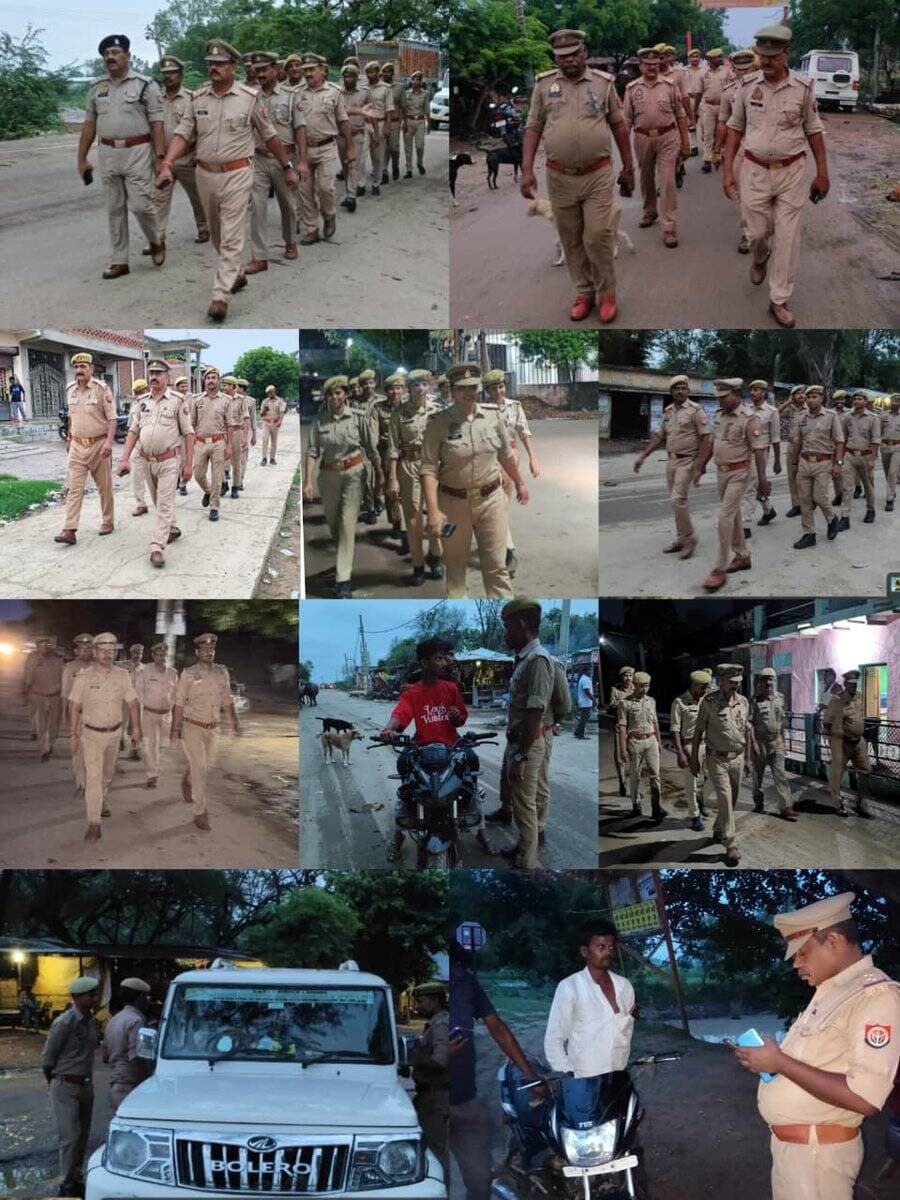 <nis:link nis:type=tag nis:id=spहमीरपुर nis:value=SPहमीरपुर nis:enabled=true nis:link/> के निर्देशन में जनपद हमीरपुर पुलिस द्वारा आमजन में सुरक्षा का भाव जागृत करने के उद्देश्य से अपने-2 थाना क्षेत्र अंतर्गत पैदल गस्त कर संदिग्ध वाहनों/व्यक्तियों की चेकिंग की गई एंव यातायात नियमों का उल्लंघन करने वाले वाहन चालकों के विरुद्ध प्रभावी कार्यवाही करते हुए बिना हेलमेट, बिना सीट बेल्ट, गलत दिशा में वाहन चलाने, मोबाइल फोन का प्रयोग करते हुए वाहन चलाने, ड्रिंक एण्ड ड्राइव एवं अन्य नियमों का उल्लंघन करने वाले कुल 318 वाहनों का ई-चालान किया गया।
<nis:link nis:type=tag nis:id=uppoliceinnews nis:value=UPPoliceInNews nis:enabled=true nis:link/>