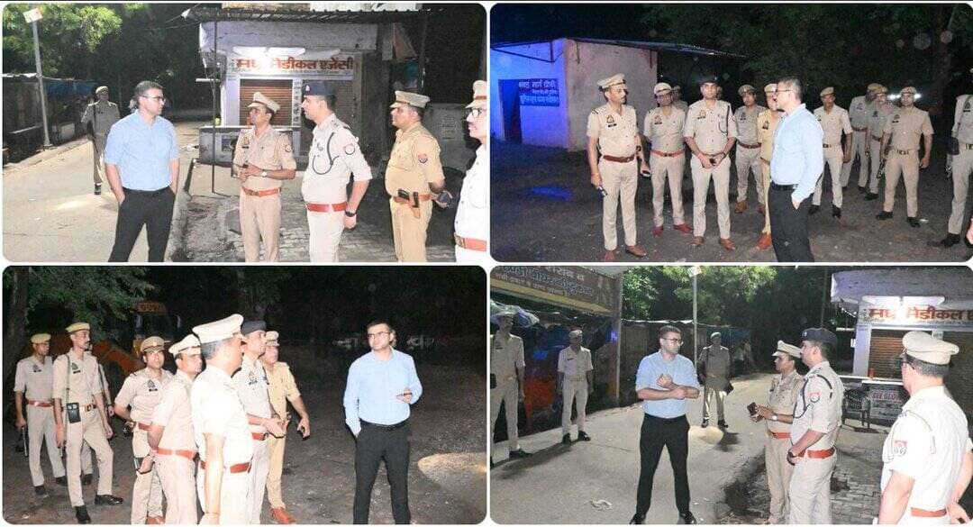 वरिष्ठ पुलिस अधीक्षक फिरोजाबाद श्री आदित्य लांग्हे द्वारा कांवड़ यात्रा के दृष्टिगत कांवड़ मार्ग का स्थलीय निरीक्षण कर सुरक्षा एवं व्यवस्थाओं का लिया जायजा, संबंधित अधिकारियों को दिए आवश्यक दिशा-निर्देश...... https://t.co/7Em8BQ1fEN