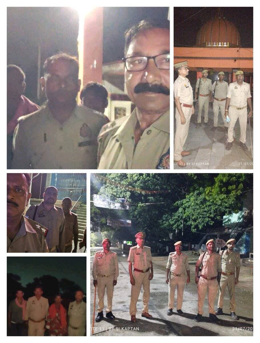 <nis:link nis:type=tag nis:id=sp_bhadohi nis:value=SP_Bhadohi nis:enabled=true nis:link/> श्री अभिनव त्यागी के कुशल निर्देशन व <nis:link nis:type=tag nis:id=asp_bhadohi nis:value=ASP_Bhadohi nis:enabled=true nis:link/> श्री शुभम अग्रवाल के प्रभावी पर्यवेक्षण में जनपद भदोही में शांति एवं कानून व्यवस्था बनाए रखने के लिए रात्रि ड्यूटी में लगे अधिकारी/कर्मचारियों द्वारा पर्याप्त पुलिस बल के साथ जनपद के समस्त सर्किल क्षेत्रों में निरंतर रात्रि गस्त व चेकिंग की जा रही है।