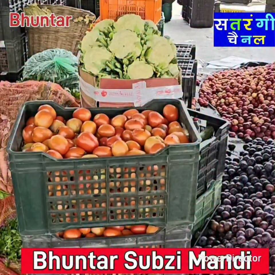 आइए जानते हैं भुंतर सब्ज़ी मंडी में आज दिनांक 20 जुलाई को सब्ज़ियों और फलों के ताज़ा भाव।" आज पॉलीहॉउस शिमला मिर्च में तेज़ी रही और इस सीजन में अनार की हुई एंट्री | इन रेट में परिवर्तन हो सकता है |
#bhuntarsubzimandi #takolisubzimandi #bandrolsubzimandi