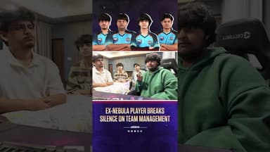 Ex-Nebula Player Breaks Silence on Team Management 👀#Nebula #BGMI #GamingNews #EsportsIndia #news