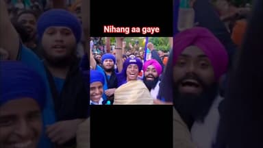 nihang aa gaye delhi #nihangsingh #cjp #cjpprotest