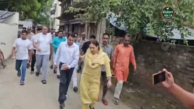 "बांसडीह में दर्दनाक हादसा, विधायक केतकी सिंह का एक्शन बना चर्चा"बिजली विभाग के अधिशासी अभियंता (XEN) का हाथ पकड़कर घटनास्थल तक ले गईं" #बलिया #बांसडीह #खबरेंअभीतक #KhabareAbhiTak #BreakingNews