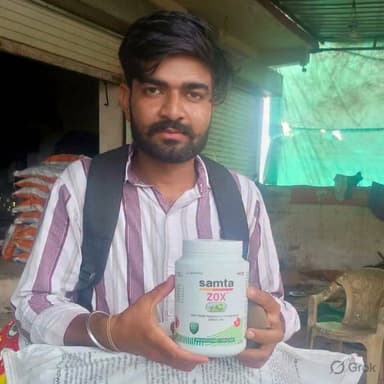 इस वर्ष यूरिया के दाने को कोट करने वाली जिंक समता जॉक्स NC लेकर जा रहा हूं। जहां तक यूरिया का दाना जाएगा महा तक जिंक पहुंच जाएगी। है ना समझदारी वाली बात। #धान #जिंक #कपास