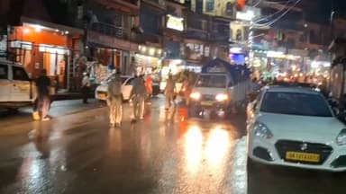 #रुद्रप्रयाग में #कांग्रेस ने निकाला मशाल जुलूस।