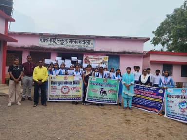 महिला एवं बाल विकास विभाग द्वारा बेटी बचाओ-बेटी पढ़ाओ अभियान के अंतर्गत विश्व जनसंख्या दिवस एवं युवा कौशल दिवस के अवसर पर शासकीय हाई स्कूल मरकाम टोला में करियर गाइडेंस, काउंसलिंग एवं आत्मरक्षा प्रशिक्षण कार्यक्रम का आयोजन किया गया। कार्यक्रम का उद्देश्य किशोरी बालिकाओं को शिक्षा, कौशल विकास, आत्मनिर्भरता एवं सुरक्षा के प्रति जागरूक बनाना था।
#kcgdistrict
#बेटी_बचाओ_बेटी_पढ़ाओ_अभियान