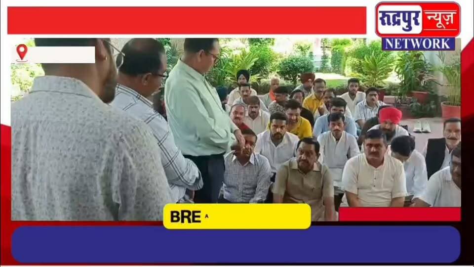 किच्छा विधायक तिलक राज बेहड़ का मंडी परिषद में धर#ना प्रद#र्शन