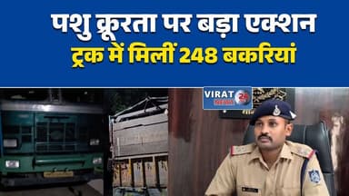 रीवा में 248 बकरियां ट्रक से बरामद
पशु क्रूरता पर गुढ़ पुलिस की बड़ी कार्रवाई
ठूंस-ठूंसकर ले जाई जा रही बकरियां जब्त
अवैध पशु परिवहन पर पुलिस का शिकंजा
ट्रक में मिलीं 248 बकरियां, 6 पर केस#Rewa #RewaPolice #GudhPolice #AnimalCruelty #AnimalProtection #AnimalRescue #MPNews #MadhyaPradesh #PoliceAction #CrimeNews #IllegalTransport #BreakingNews #HindiNews #NewsUpdate #RewaNews