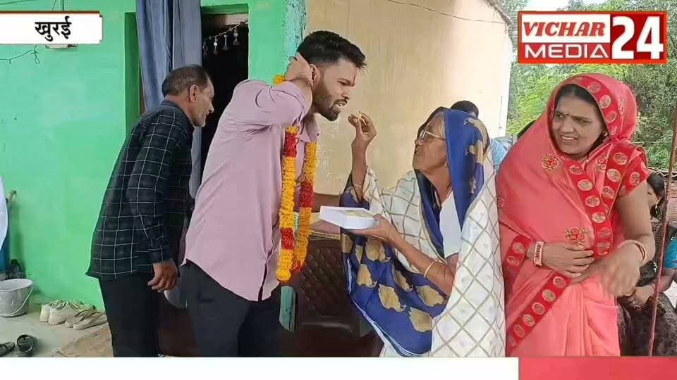 पिता का साया उठा, पर जिद नहीं टूटी, सौरव ने रच दिया इतिहास #khurainews #mehnat #safalta #mppsc #khuraimadhyapradesh #yuvak #kisan #presani #laksh