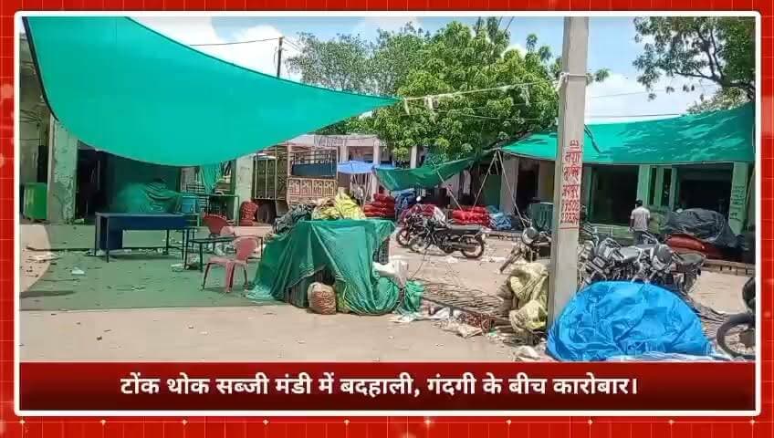 टोंक थोक सब्जी मंडी में बदहाली, गंदगी के बीच कारोबार।
बरसात में मंडी बनी जलभराव और कीचड़ का अड्डा
कचरे के ढेर से बीमारी फैलने का बढ़ा खतरा। शुद्ध पेयजल नहीं, दूषित पानी पीने को मजबूर व्यापारी और मजदूर।
प्याऊ की नालियां चोक, पानी निकासी व्यवस्था पूरी तरह ठप।
#Tonk #TonkNews #TonkLiveNews #Rajasthan #RajasthanNews #VegetableMarket #WholesaleMarket #TonkMandi #BreakingNews #GroundReport #CivicIssues #PublicIssue #GarbageCrisis #WaterLogging #PoorSanitation #DirtyMarket #HealthRisk #CleanIndia #MarketAdministration #LocalNews #NewsUpdate #Reporter #Monsoon #PublicHealth #IndiaNews