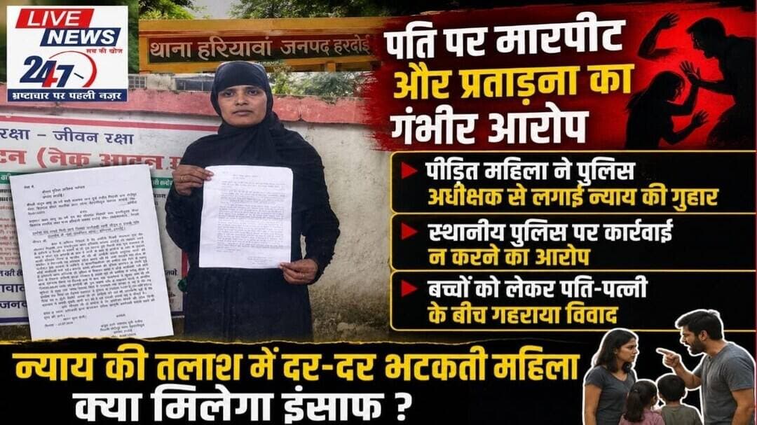 हरदोई बच्चों को लेकर पति-पत्नी के बीच गहराया विवाददोषियों पर सख्त कार्रवाई और निष्पक्ष जांच की माग