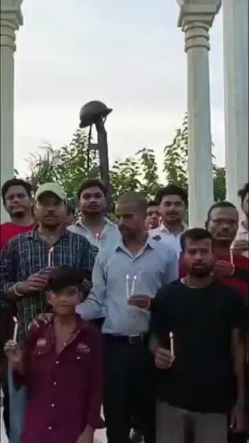 कारगिल विजय दिवस पर बिहारशरीफ में अमर जवानों को भावभीनी श्रद्धांजलि #KargilVijayDiwas #NationalNalan