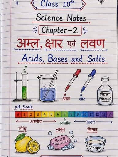 विज्ञान का जड़ी बूटी सीरीज/ Class 10th
अमल, क्षार एवं लवण /Acid, Bases and Salts
Free PDF NOTES KE LEYE GROUP SE JURE
#science #class10th #bkrajclasses #viralpost #reelsinstagram
