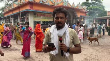 बंगला श्रावण के दूसरे सोमवार पर शिवालय में भक्तों का उमड़ा हुजूम, अलकड़ीहा से Live.