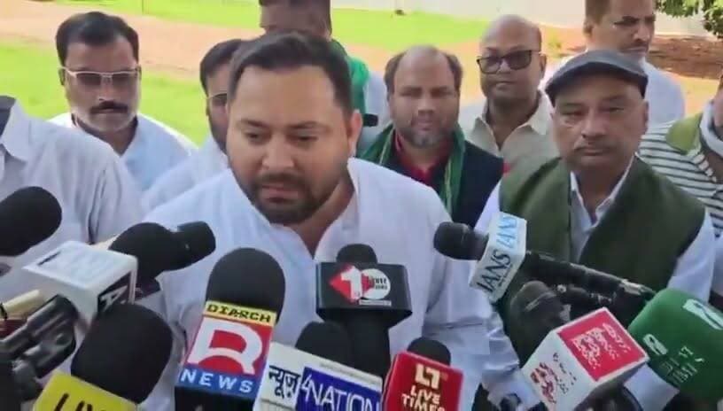 "तेजस्वी यादव की बड़ी चेतावनी: छात्रों की रिहाई नहीं हुई तो बिहार में होगा बड़ा आंदोलन | Bihar Protest:
#TejashwiYadav #Bihar #BiharProtest #StudentProtest #BreakingNews #BiharPolitics #RJD #PoliticalNews #HindiNews #LatestNews #Students #BiharNews #ViralNews #IndiaPolitics #NewsUpdate