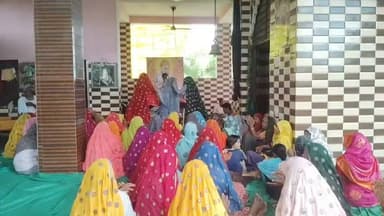 करौली:नांगलशेरपुर भागवत कथा के अंतिम दिन कथावाचक सियाराम शास्त्री ने सुनाया कृष्ण सुदामा प्रसंग #भागवतकथा