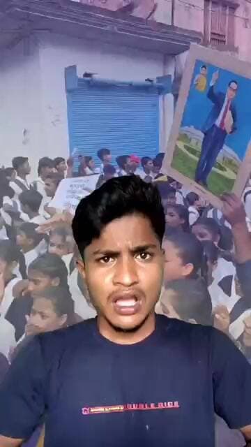 Alpha protest against BJP #shorts