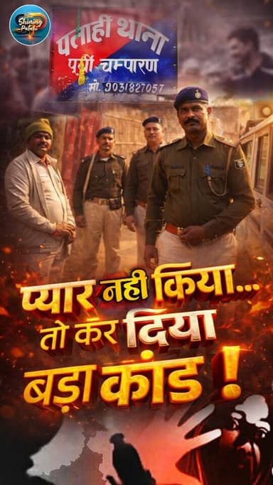 "प्यार नहीं किया... तो कर दिया बड़ा कांड! सनकी आशिक ने छात्रा को तेजाब से जलाया।"
#ShiningPatahi #Patahi #Motihari #BiharNews #AcidAttack JusticeForDaughter CrimeNews BreakingNews BiharPolice Justice PatahiNews EastChamparan