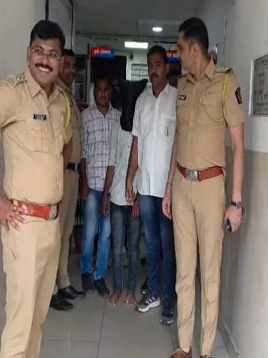 घरफोडी चोरी करणाऱ्या सराईत गुन्हेगारांना पकडून घरफोडीचे एकूण तीन गुन्हे उघडकीस आणण्यात पालघर पोलीसांना यश.