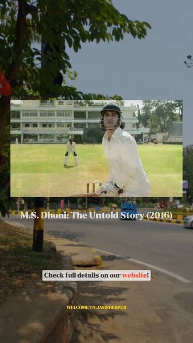 🎬 Did you know these famous movies were shot in Jamshedpur?
From M.S. Dhoni to Dil Bechara 😍
📍 Hidden film locations you didn’t know about!
👉 Full details on our website
🔥 Follow for more interesting videos!
