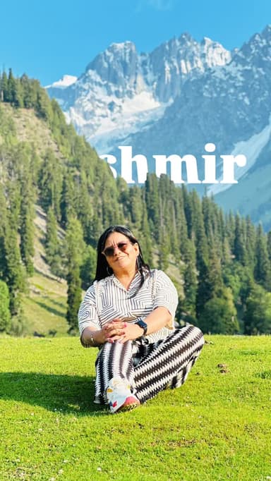 Ye toh Kashmir hai … iski beauty ka kya kehna😍……. #kashmir #kashmirdiaries #vacation #travelgram #ritugoyal