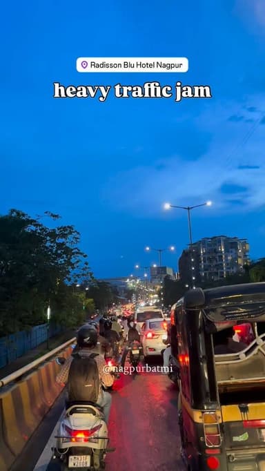 After rain, heavy traffic jam
#nagpur #trafic #nagpurnews #बातम्या #video