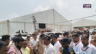 श्री श्री 1008 सिद्ध बाबा खाक नाथ जी मूर्ति प्राण प्रतिष्ठा उझाना में पहुंच मुख्यमंत्री नायब सैनी