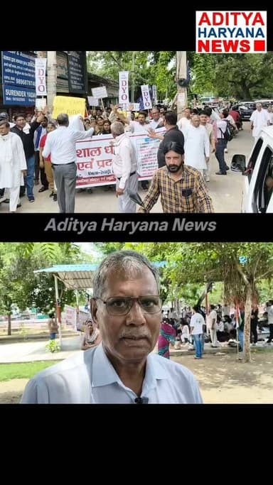 धरने पर विदेशी फंडिंग पर कामरेड राजेन्द्र सिंह ने क्या कहा?