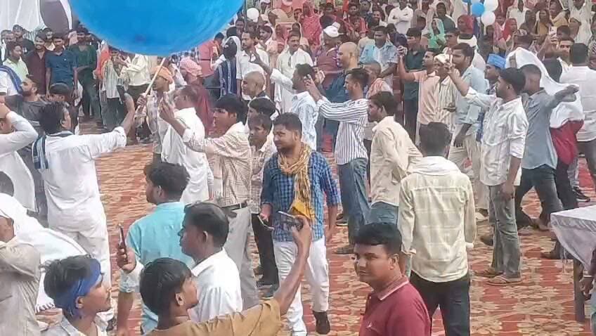 मोहम्मदाबाद गोहाना बी एस पी सभा में जनसैलाब देखने लायक है