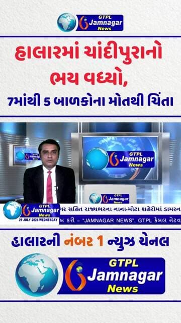 હાલારમાં ચાંદીપુરાનો ભય વધ્યો! 7માંથી 5 બાળકોના મોતથી ચિંતા