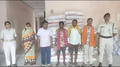 लखीसराय में उत्पाद पुलिस ने दो शराब तस्कर एवं तीन शराबी को किया गिरफ्तार #bihar #lakhisarai #excise