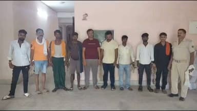 लखीसराय में 9 व्यक्ति नशा सेवन में गिरफ्तार हुए #lakhisarai #excise