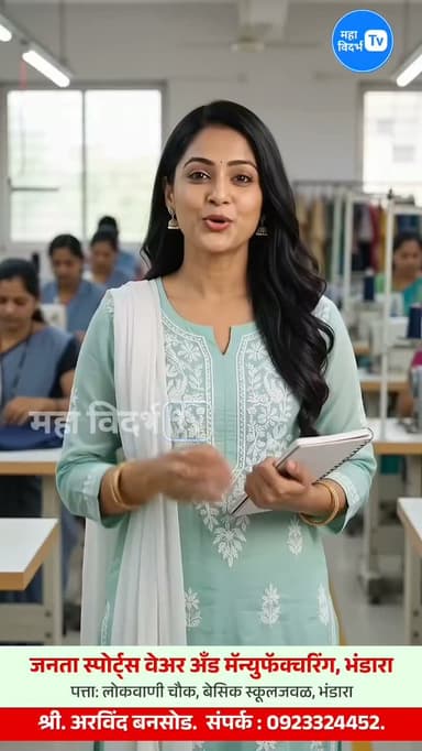 जनता स्पोर्ट्स वेयर अँड मॅन्युफॅक्चरिंग होलसेल भंडारा! अरविंद बनसोड _09923324452 लोकवाणी चौक भंडारा.