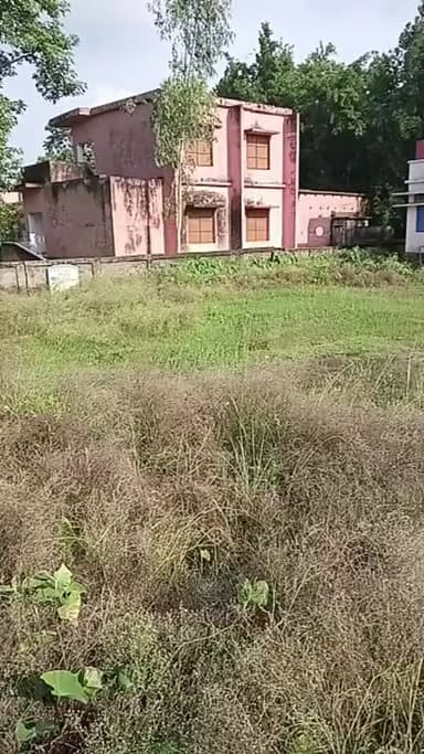 जीविका भवन परिसर सौरबाजार बना तालाब, जीविका दीदी को कार्यालय आने जाने में परेशानी..