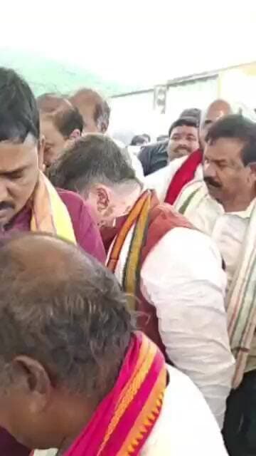 సిరిసిల్లలో మంత్రులు పొన్నం ప్రభాకర్, తుమ్మల నాగేశ్వరరావు, అడ్లూరి లక్ష్మణ్ కుమార్.