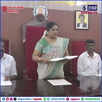 குப்பை அகற்றுவதில் அலட்சியம்... ஆணையாளரை முற்றுகையிட்ட உறுப்பினர்கள்| #RAGAMNEWS